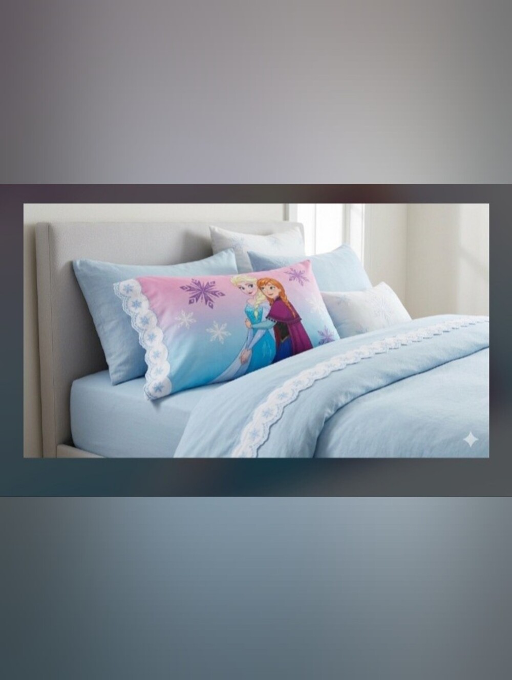 Frozen One Elsa, Ana and Olaf Pillow Case!!!